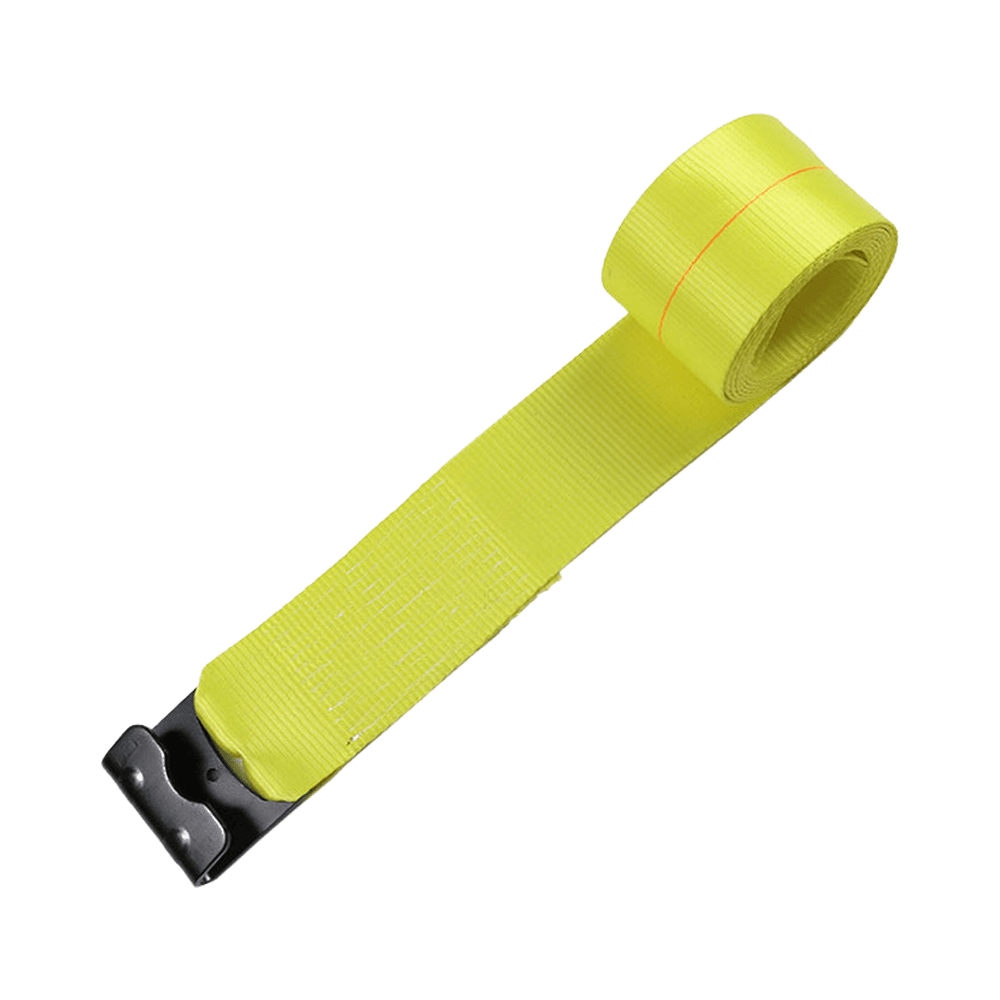 Correia de guincho Redline de 4 polegadas com gancho plano