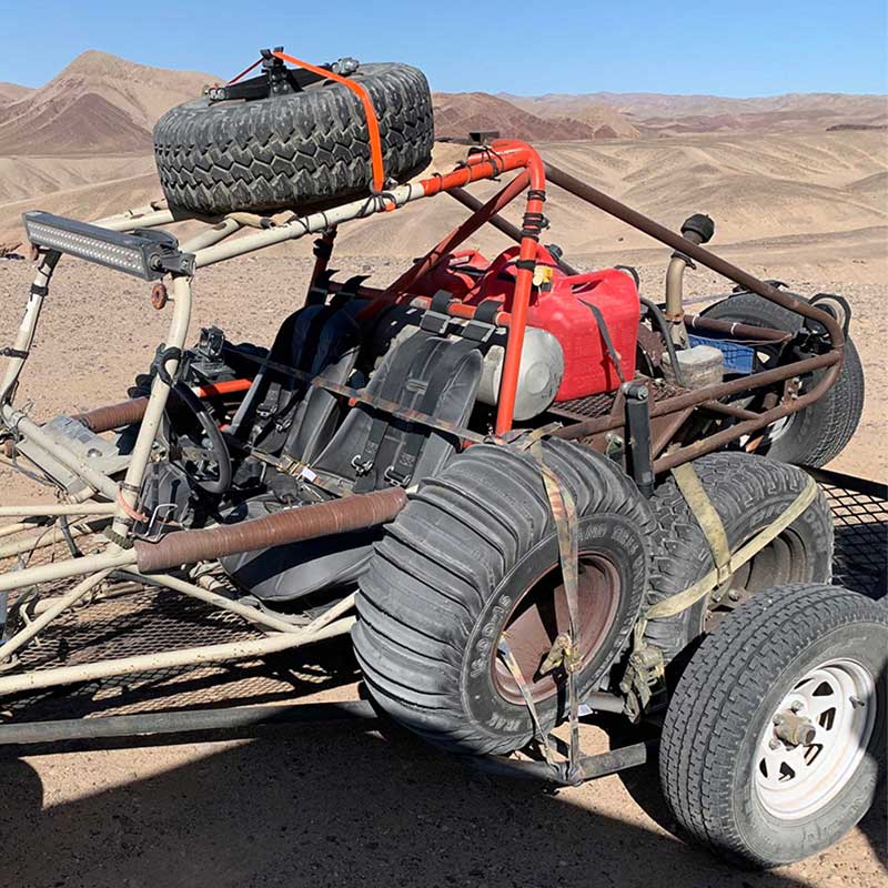 Alça de catraca com alça de ferro camuflada de 1'' X 8' com gancho em S revestido de vinil e protetor