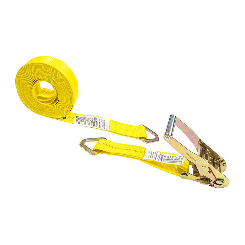 Correia de catraca de 2'' X 30' com anéis D Correia de catraca de 2'' X 30' com anéis D