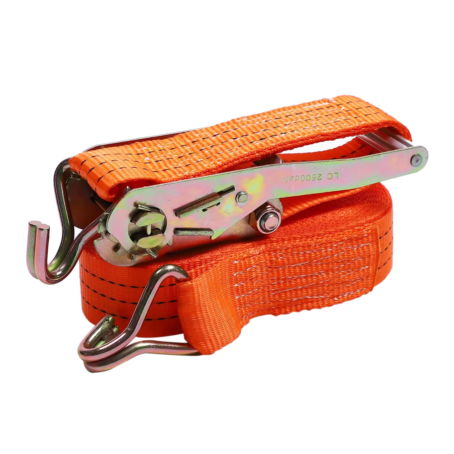 38mm 3t Colorer Zinco Alça Padrão Catraca Correia de amarração de carga