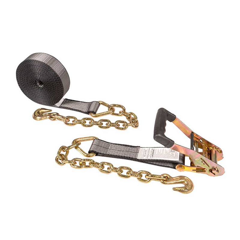 Correia de catraca para indústria pesada Blackline 2' x 30' com extensão de corrente