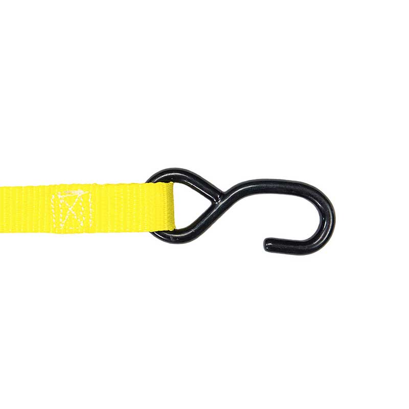 Personalização de fábrica 1'' X 15' Correia de amarração de carga de caminhão com gancho em S