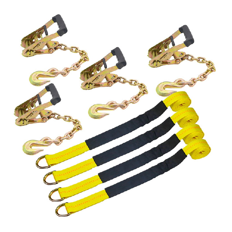 The Wheel Lift Strap 10000lbs Lasso Strap com corrente