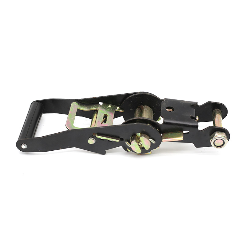 Fivela de catraca revestida de vinil 3T de 1,5 polegadas