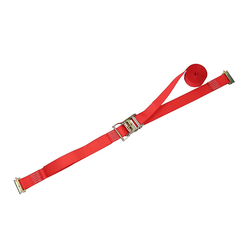 Correia de catraca E-Track vermelha de 2'' X 12'