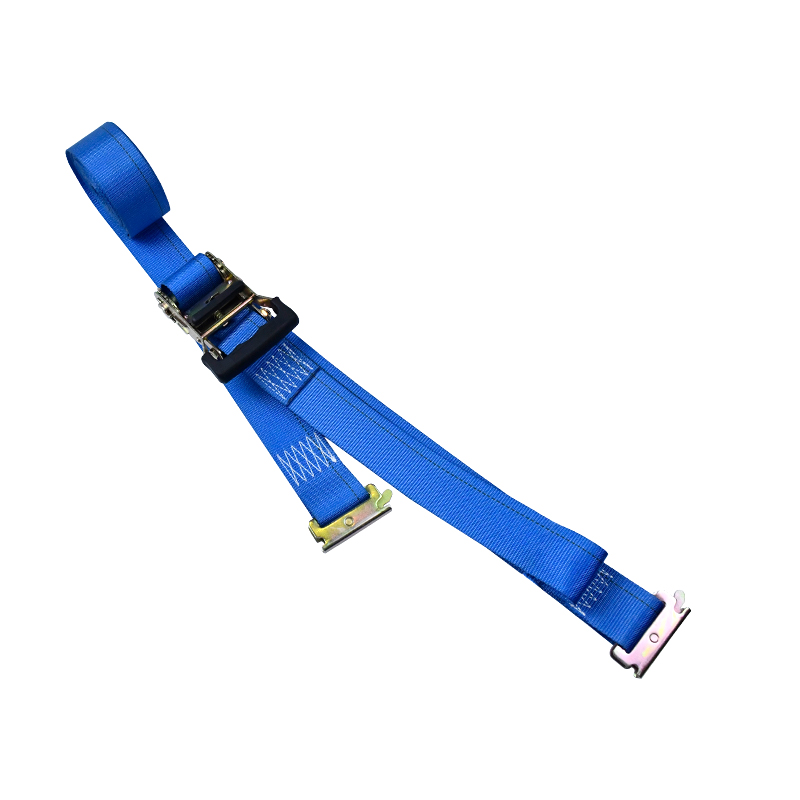 Correia de catraca E-Track de extremidade fixa padrão de 2'' X 12' 4'