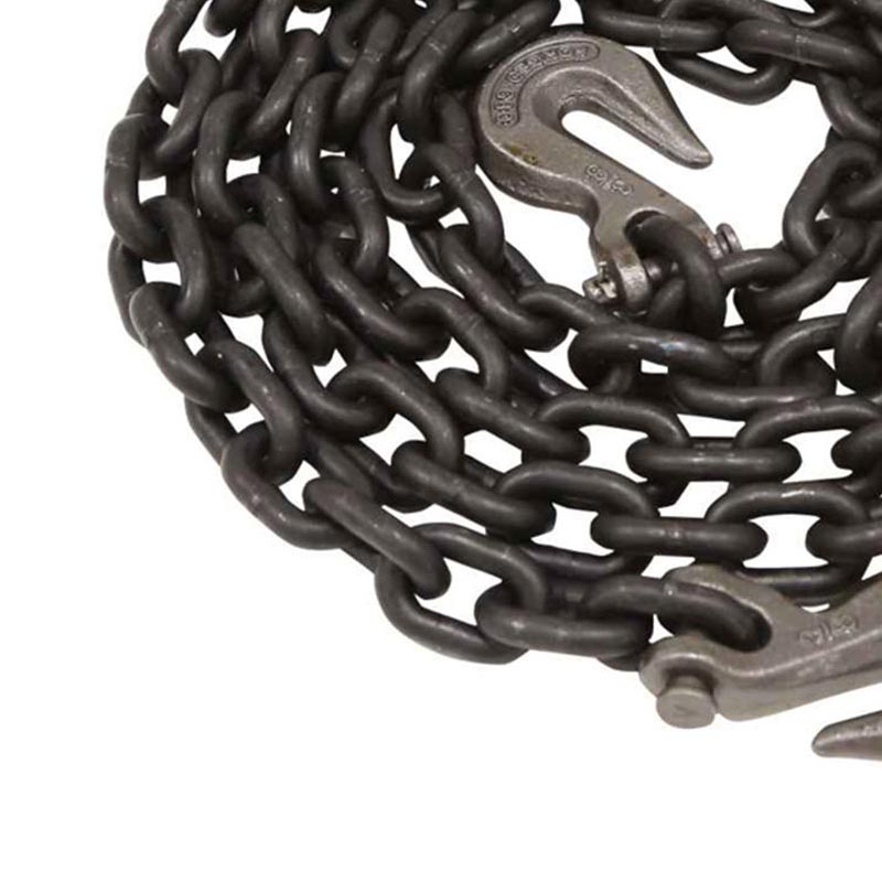 Conjunto de corrente de amarração 516 W Ganchos de garra - Grau 80