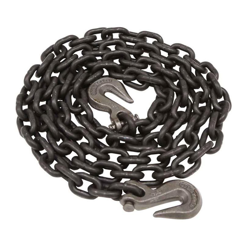 Conjunto de corrente de amarração 516 W Ganchos de garra - Grau 80 Conjunto de corrente de amarração 516 W Ganchos de garra - Grau 80